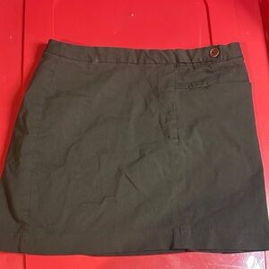 Express Khaki Stretch Skirt